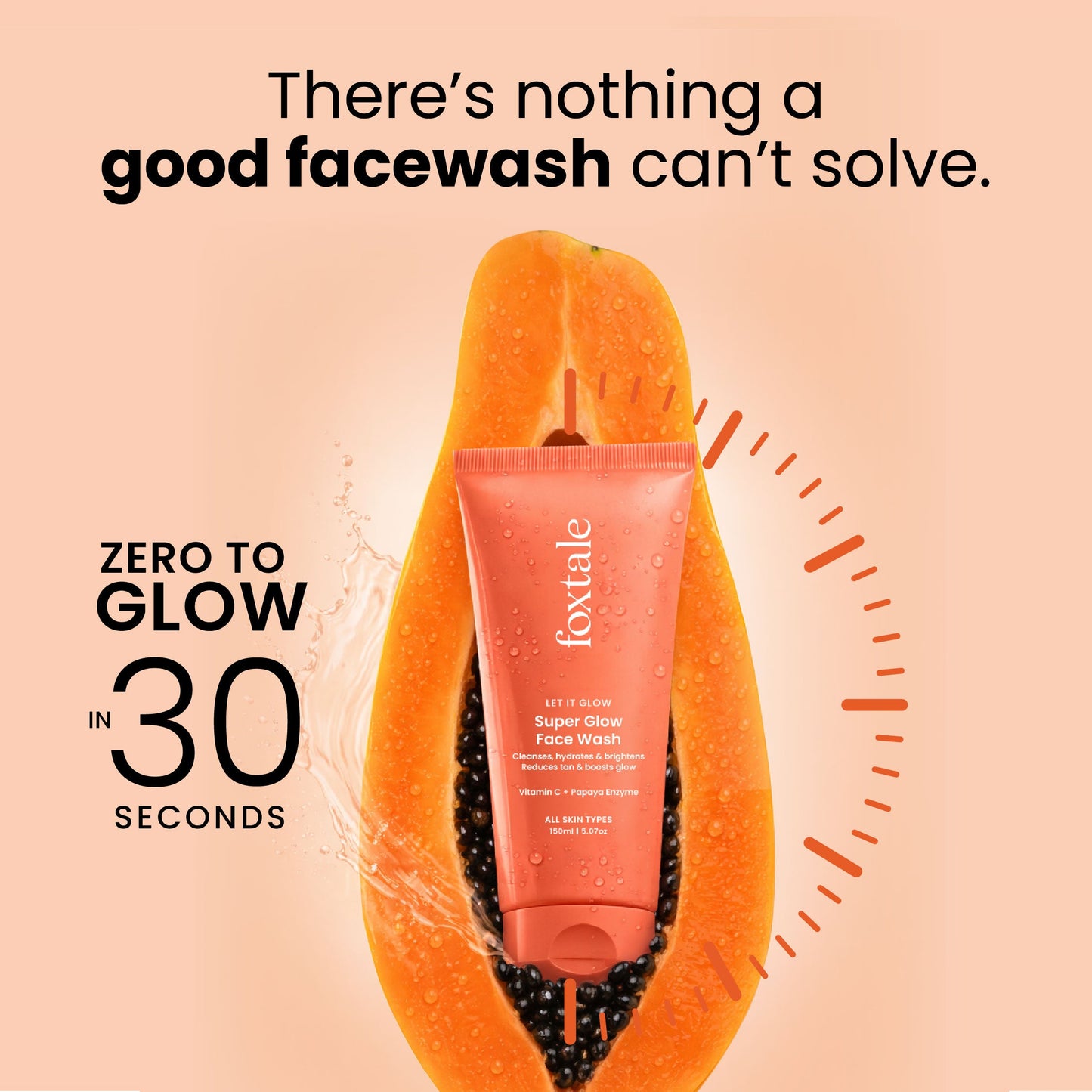Super Glow De-tan Face Wash