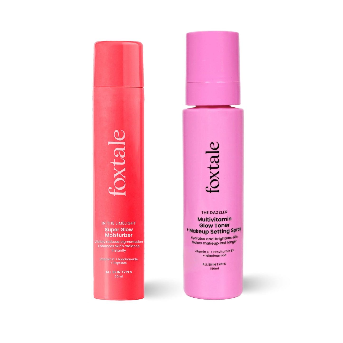 Super glow moisturizer and Glow toner