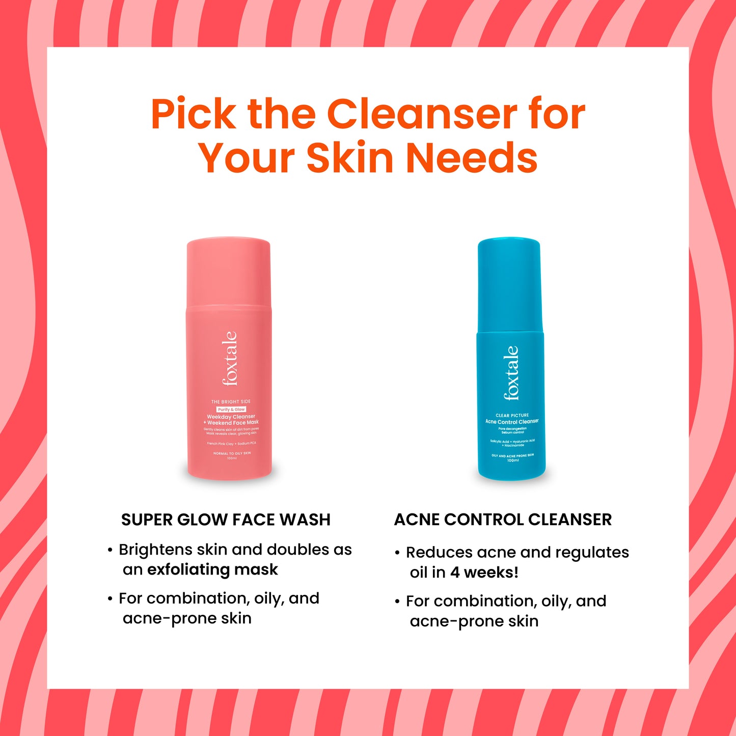 Purify & Glow Cleanser + Mask