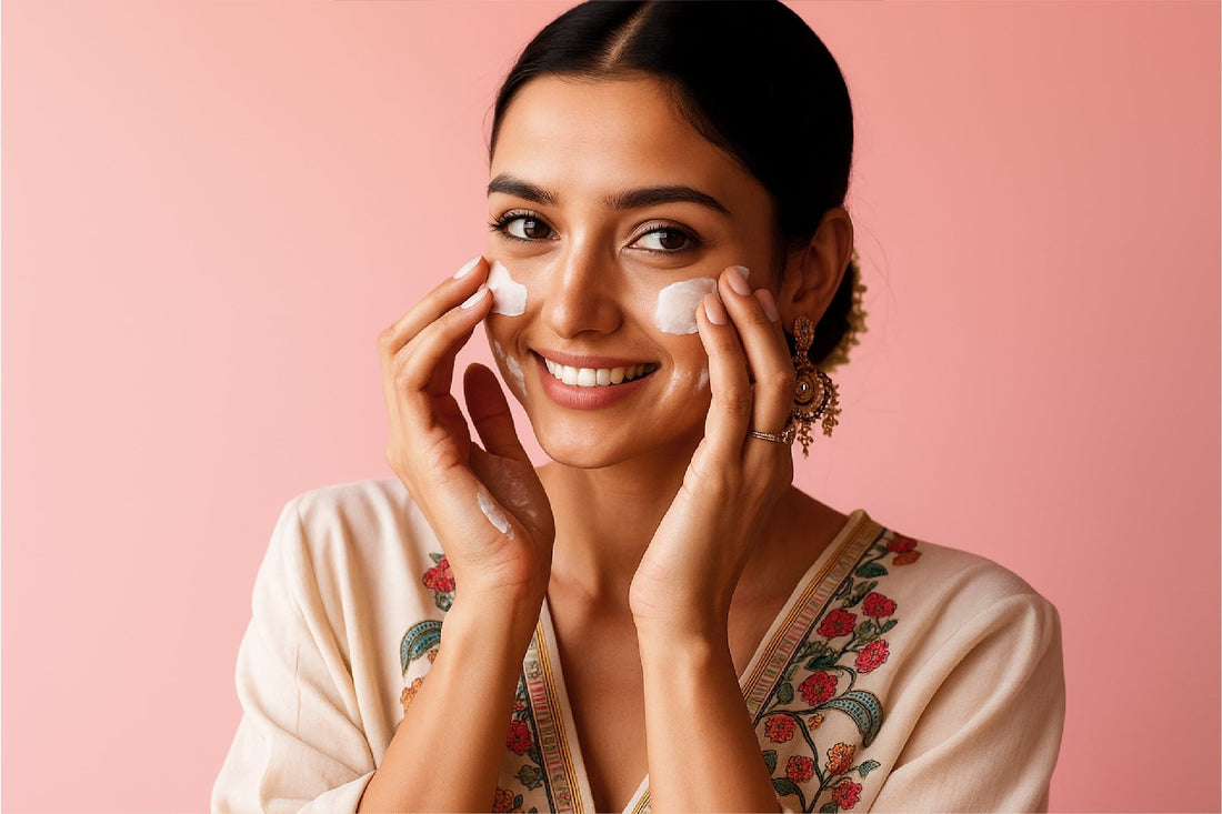 skincare for festive glow