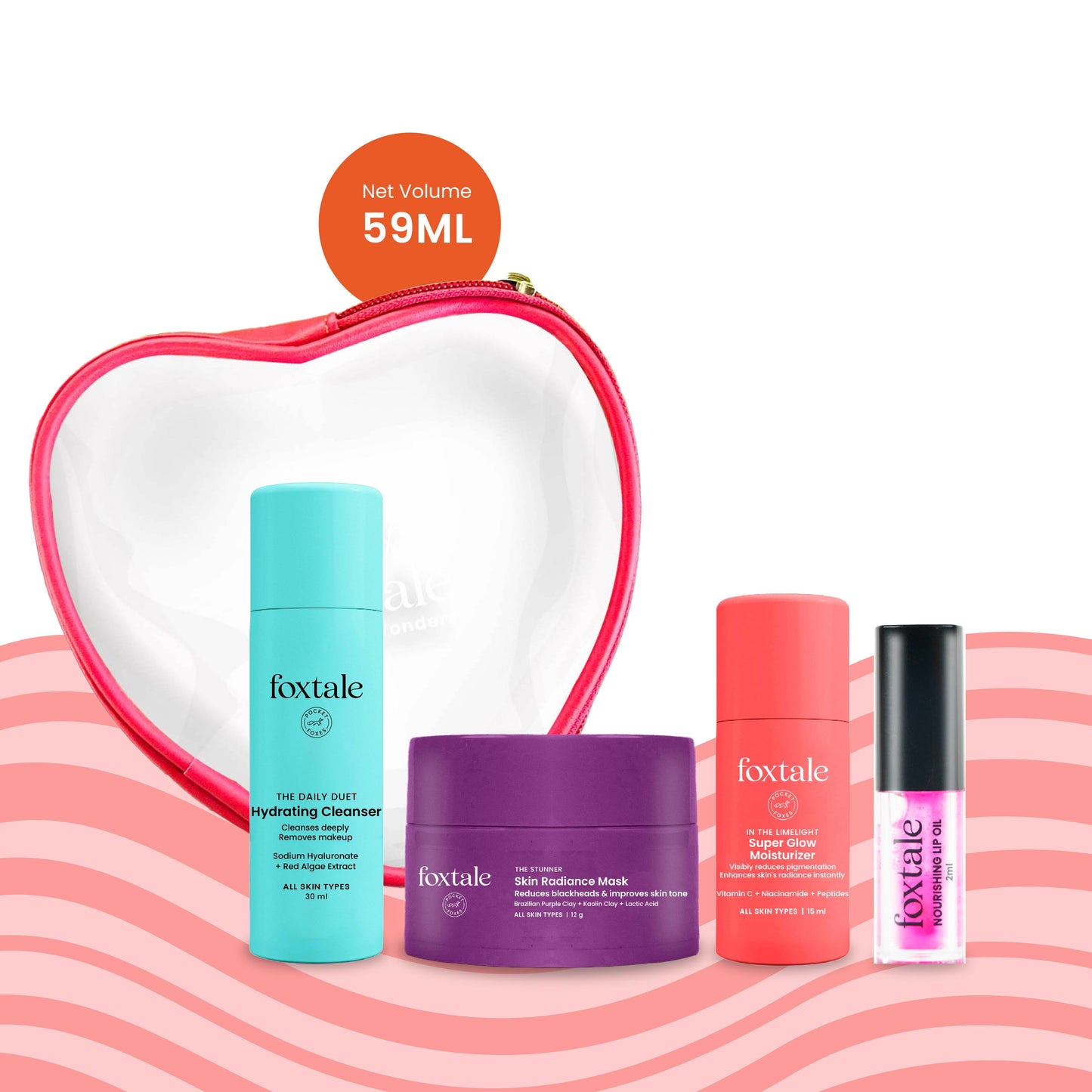 Heart-Shaped Pouch Gift Kit