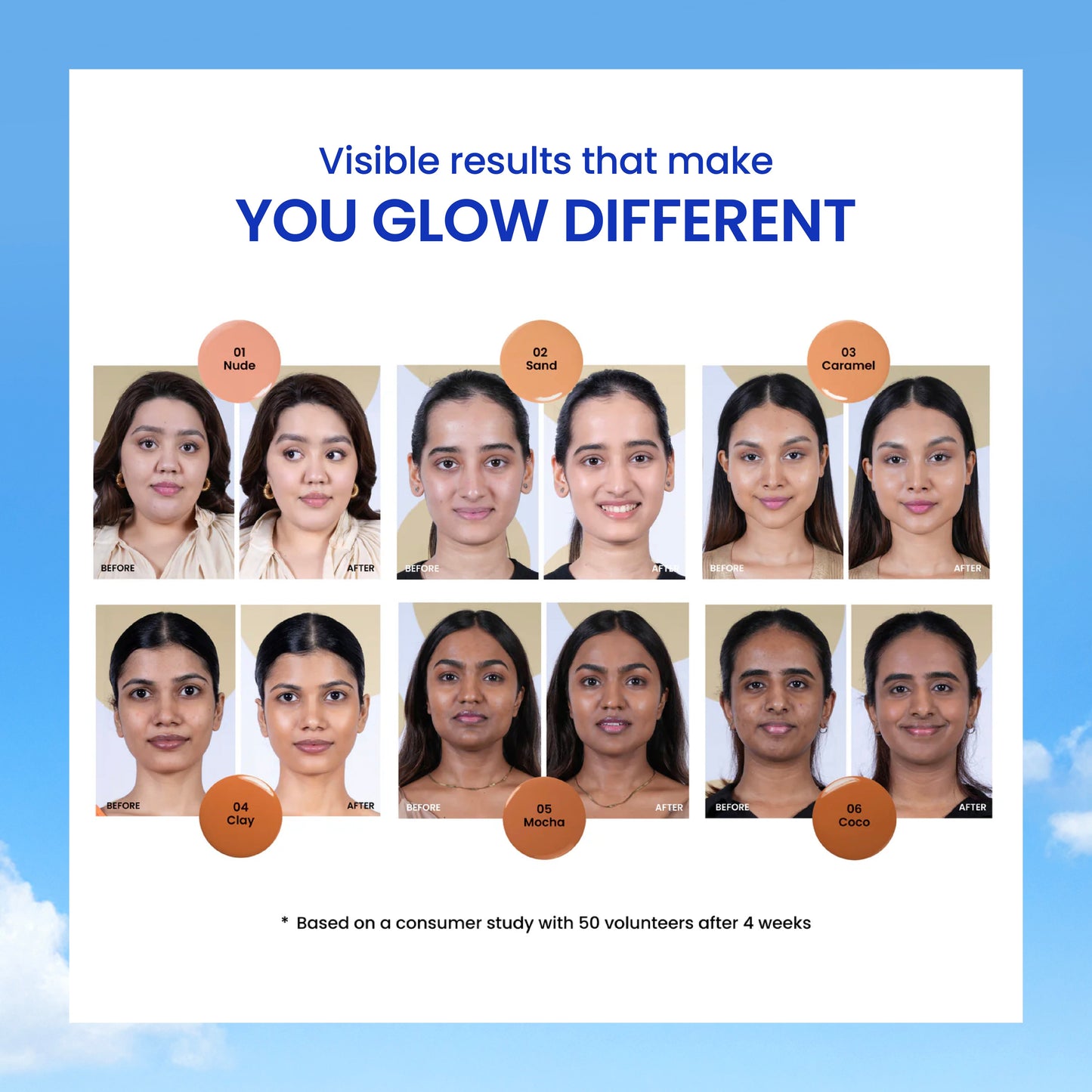 SPF 50 Tinted Fluid Sunscreen with Niacinamide