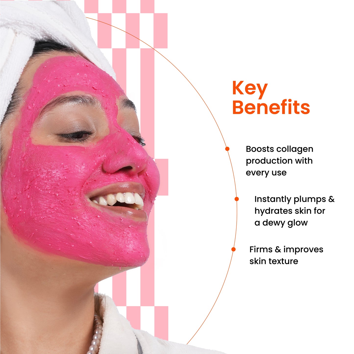 Cherry-Collagen Clay Mask