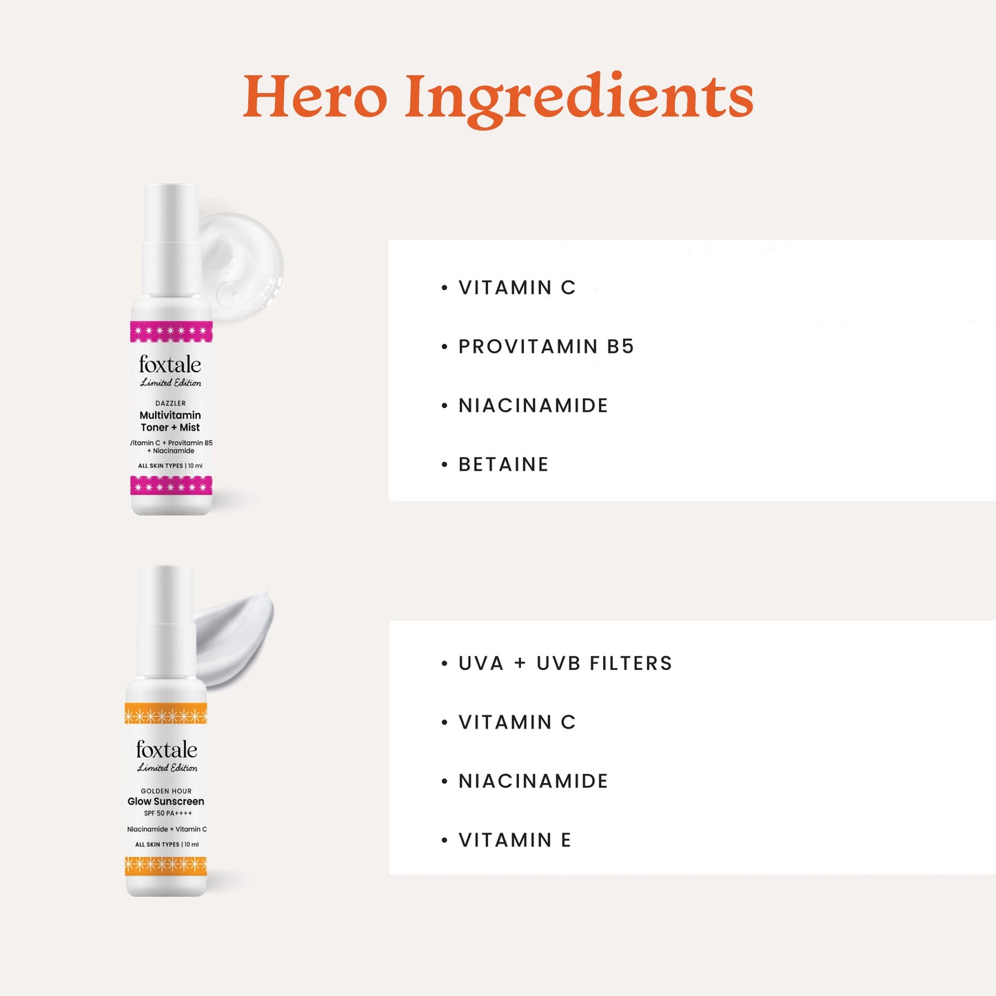Glow Toner + Sunscreen - 20ml
