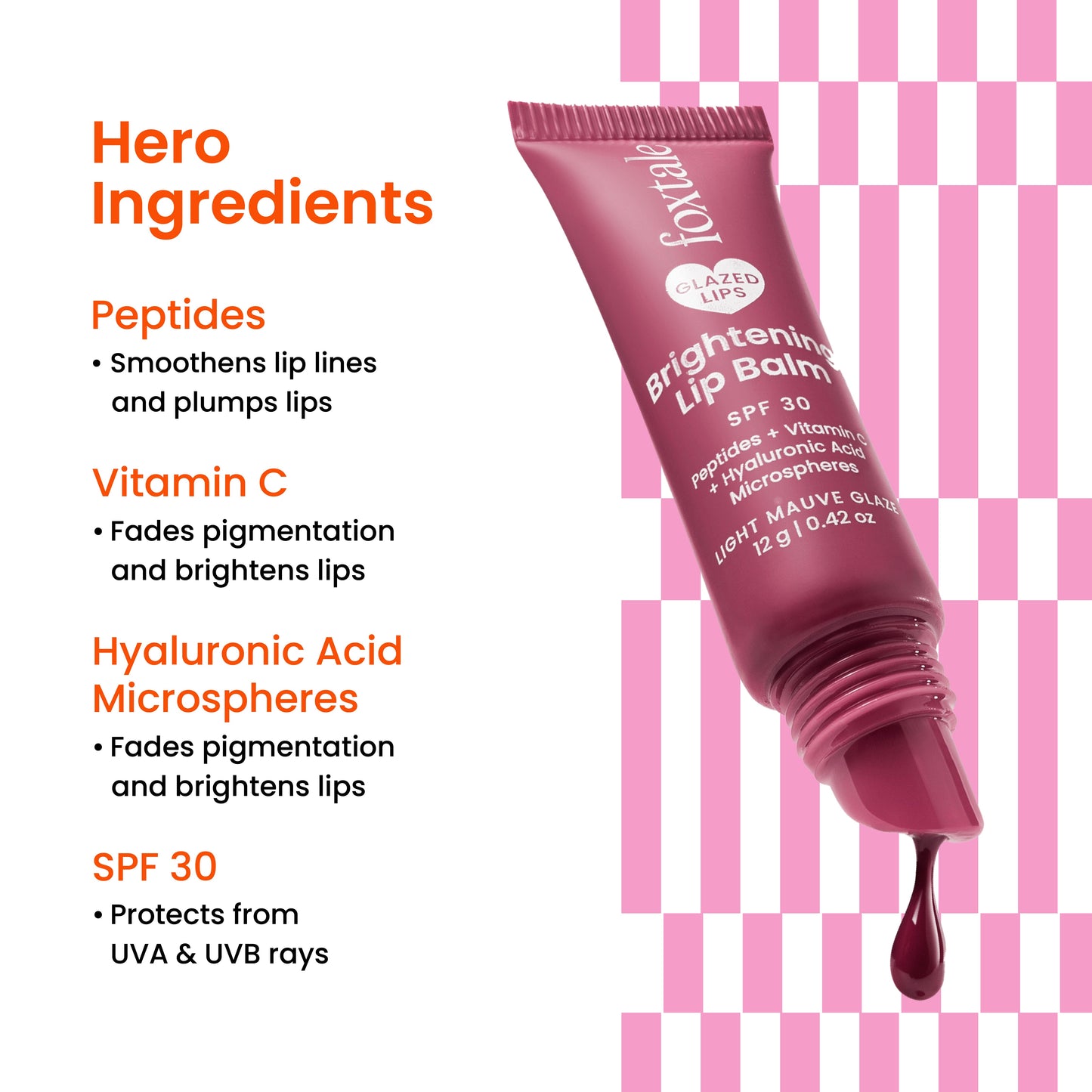 Brightening Light Mauve Glaze Lip Balm