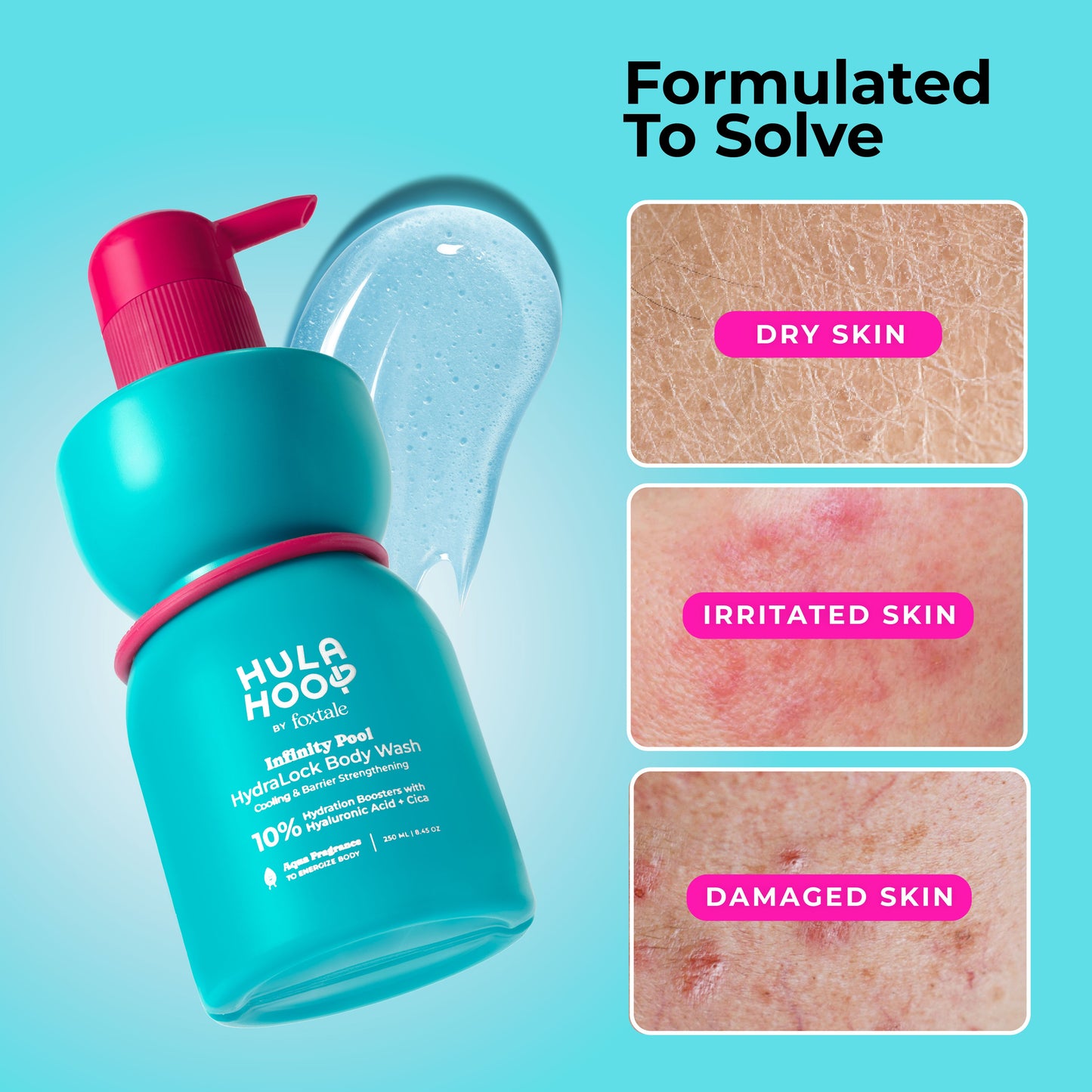 HydraLock Body Wash with Hyaluronic Acid & Cica Extract