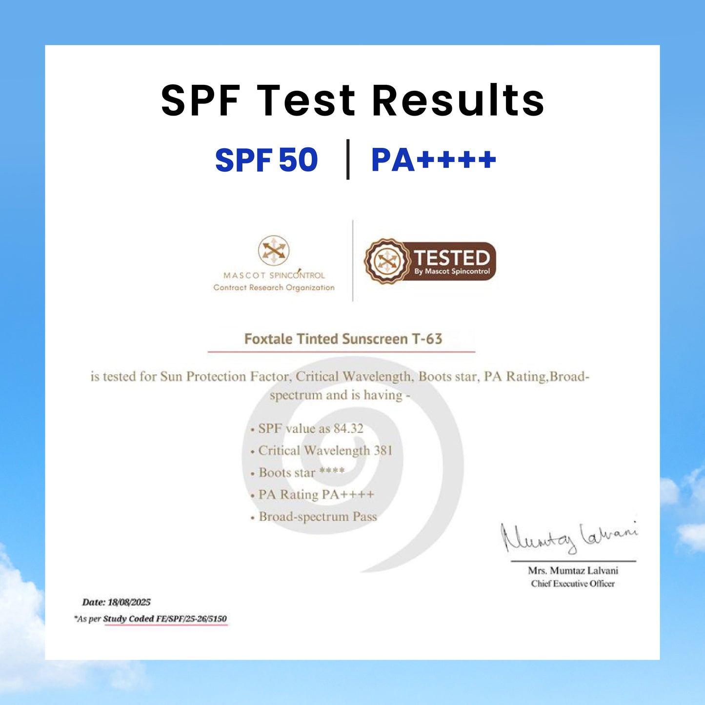 SPF 50 Tinted Fluid Sunscreen with Niacinamide