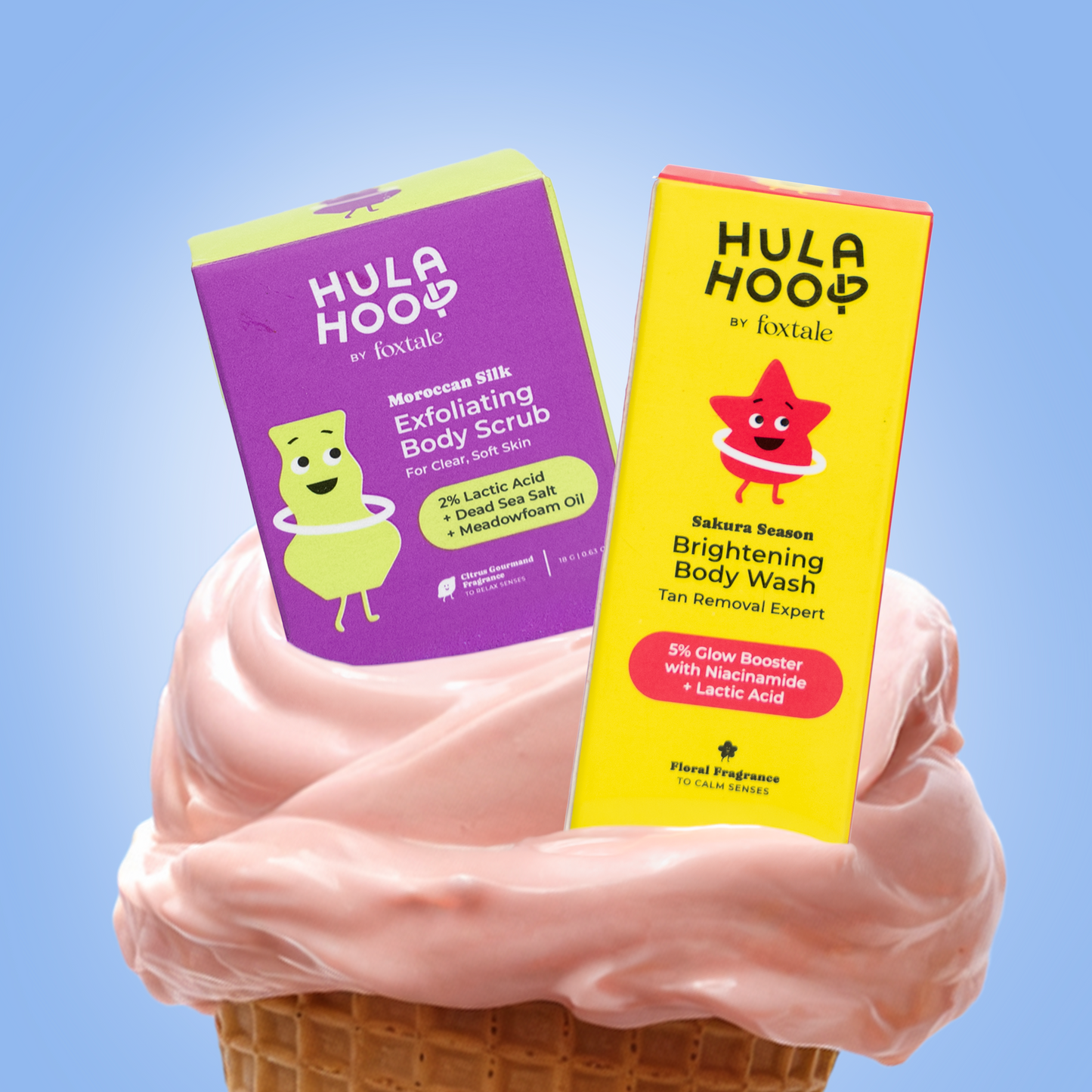 Hula Hoop Scrub & Body Wash Combo