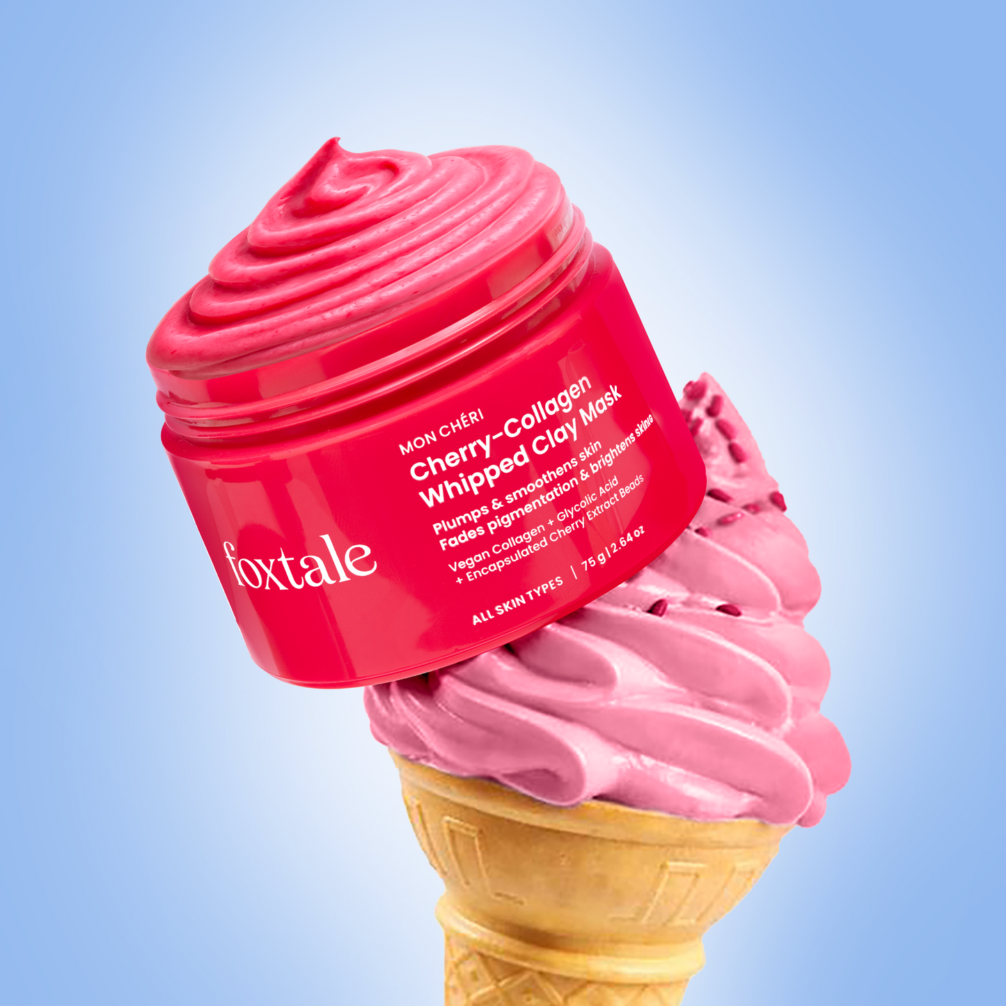 Cherry-Collagen Clay Mask
