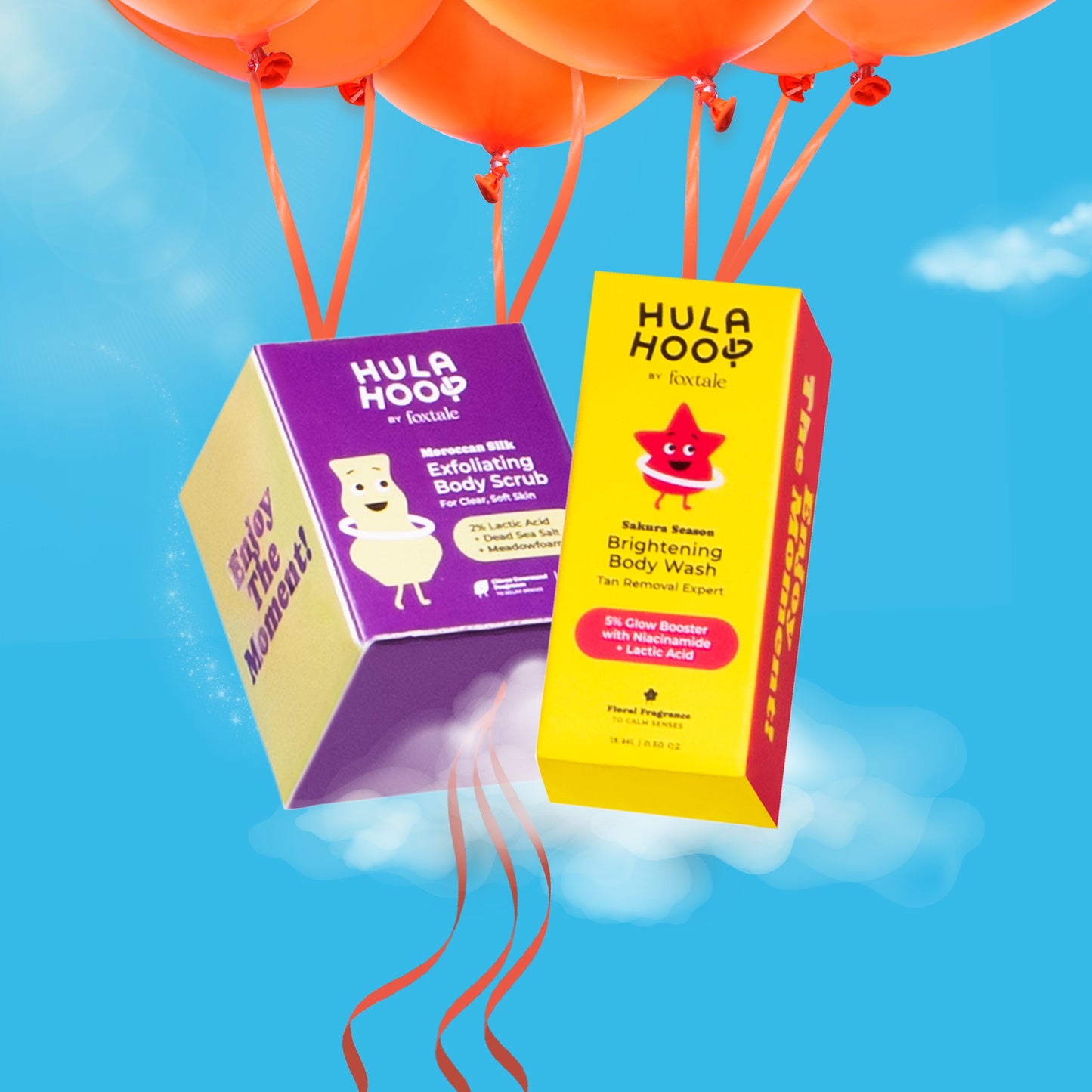 Hula Hoop Scrub & Body Wash Combo