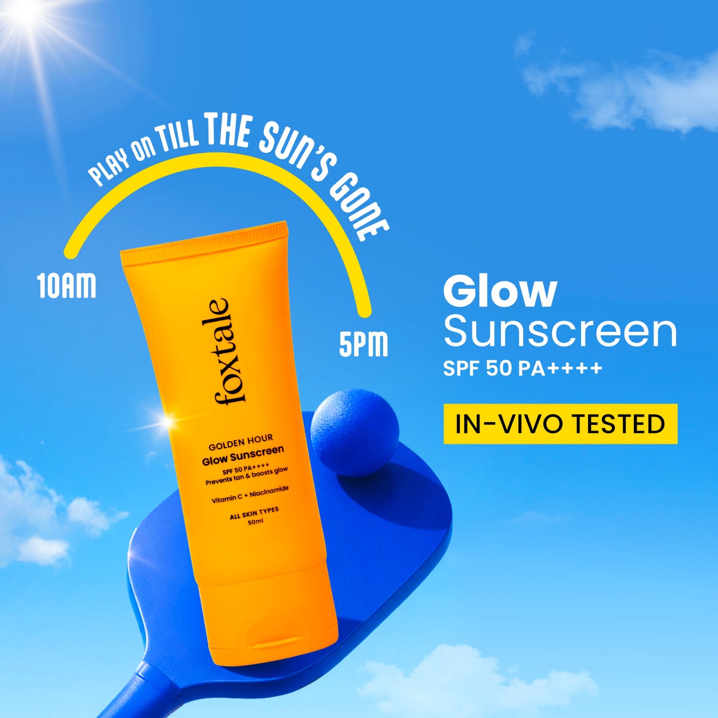 SPF 50 Glow Sunscreen