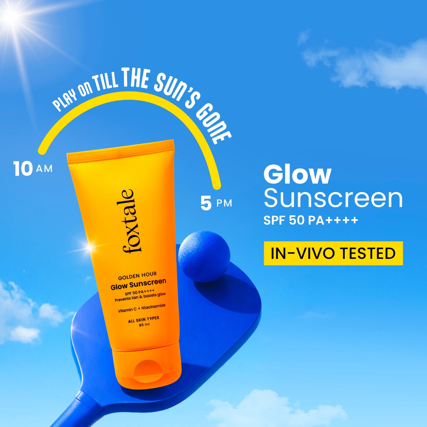 SPF 50 Glow Sunscreen