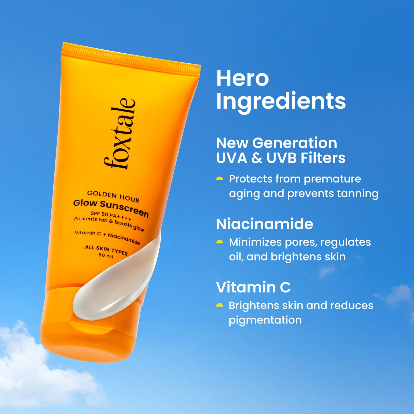 SPF 50 Glow Sunscreen