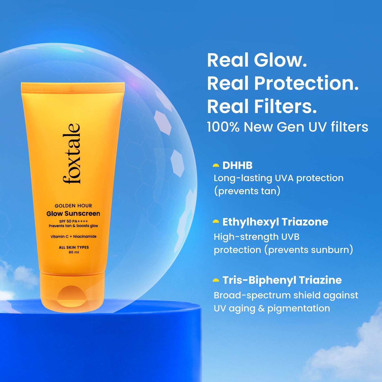 SPF 50 Glow Sunscreen