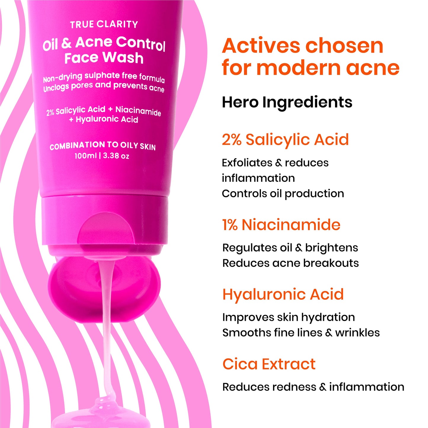 Oil & Acne Control Face Wash