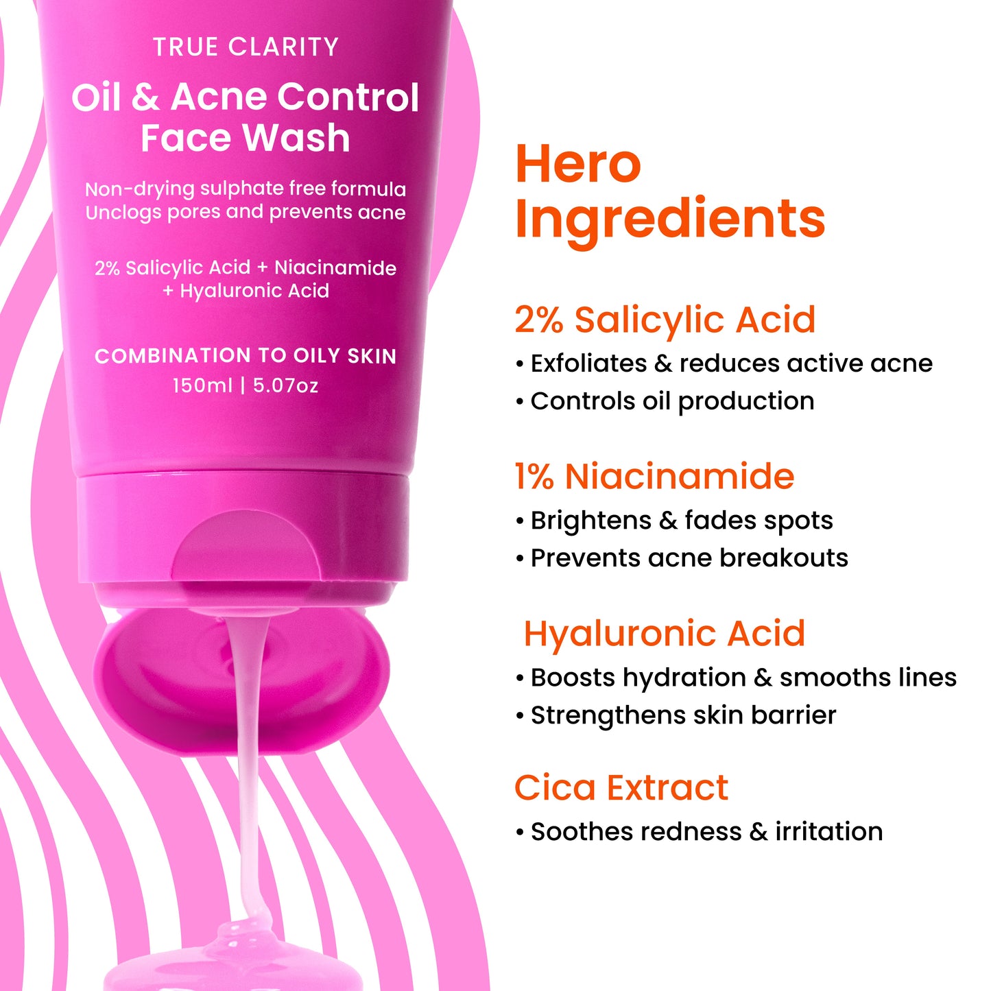 Oil & Acne Control Face Wash