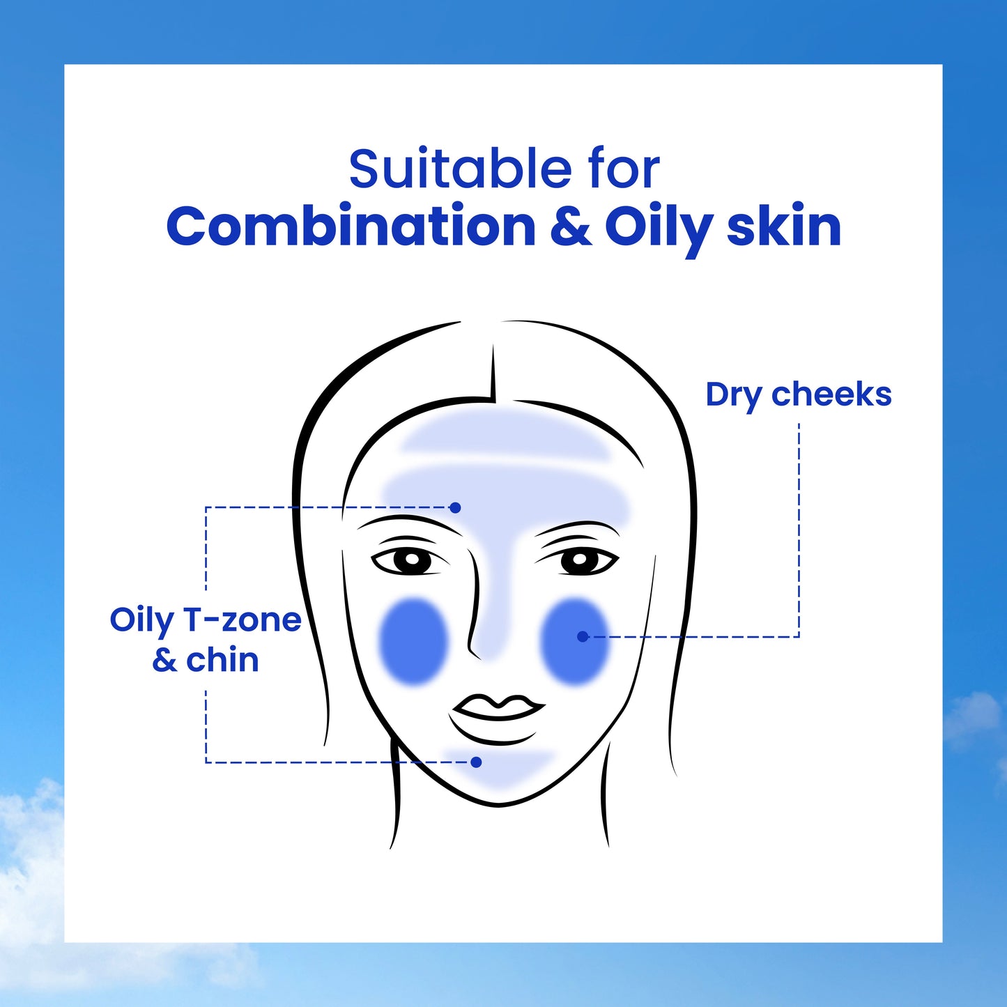 SPF 50 Cooling Gel Sunscreen for Oily & Sensitive Skin | Matte Finish | In-Vivo Tested