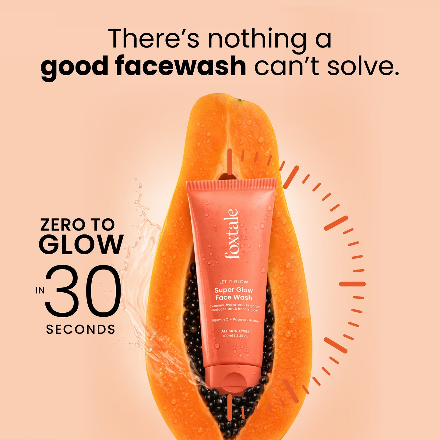 Super Glow De-tan Face Wash