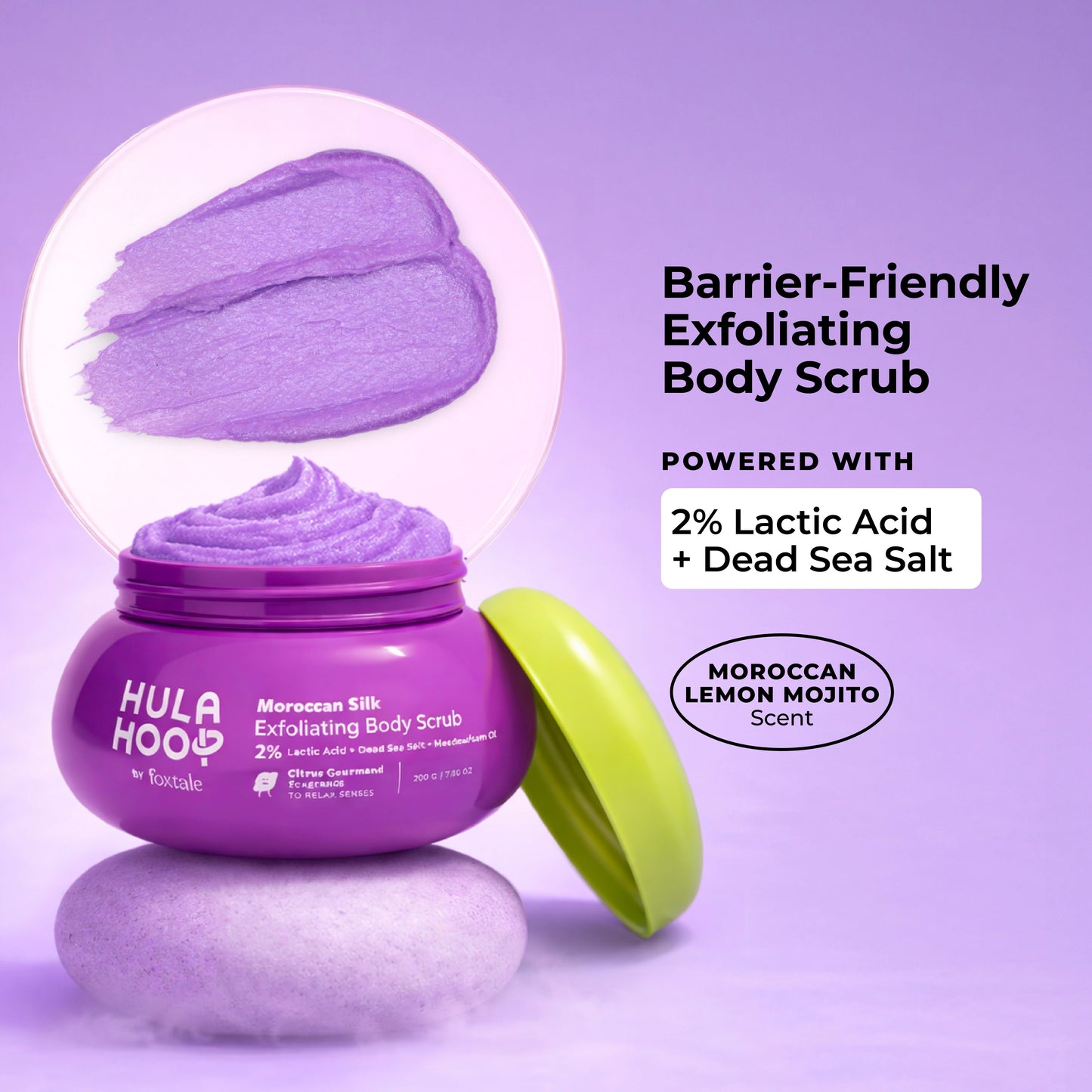 Exfoliating Body Scrub with 2% Lactic Acid