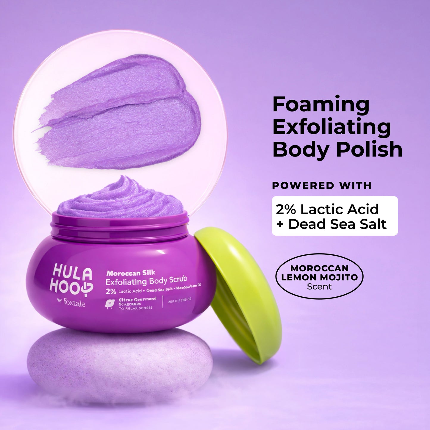 Exfoliating Body Scrub with 2% Lactic Acid