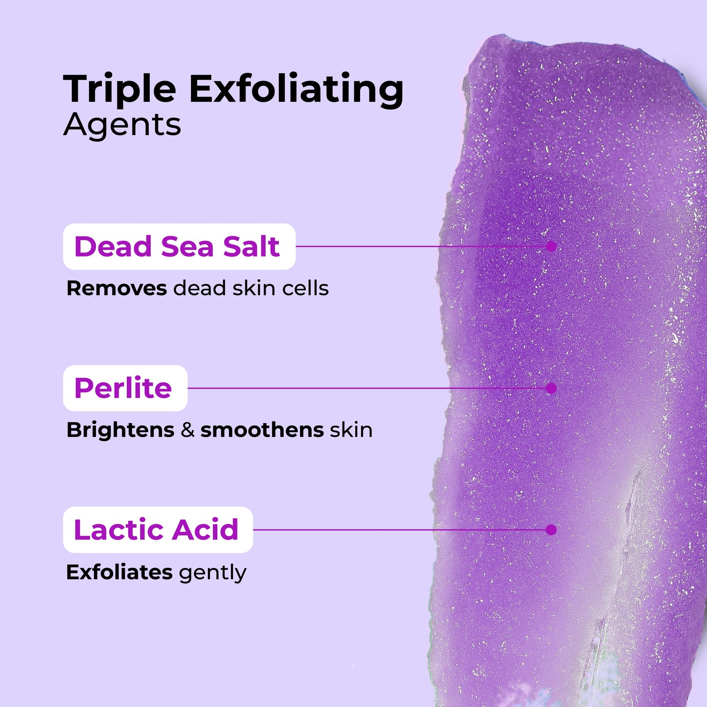 Exfoliating Body Scrub with 2% Lactic Acid