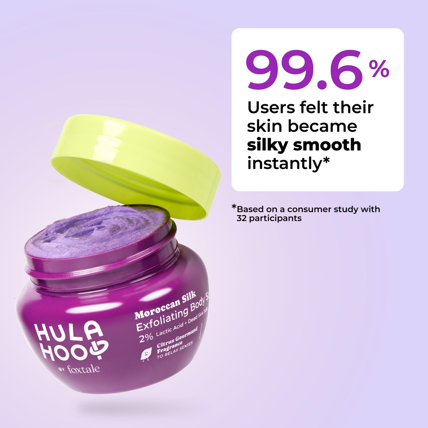 Exfoliating Body Scrub with 2% Lactic Acid