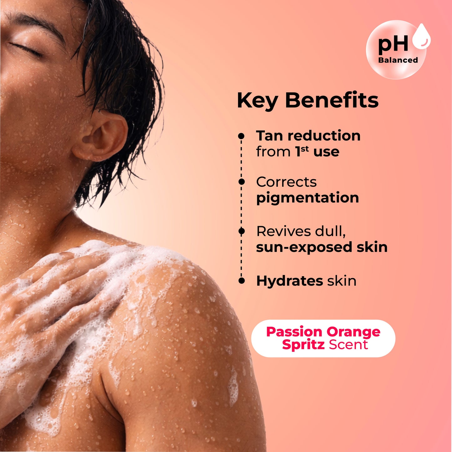 8% De-Tan Body Wash