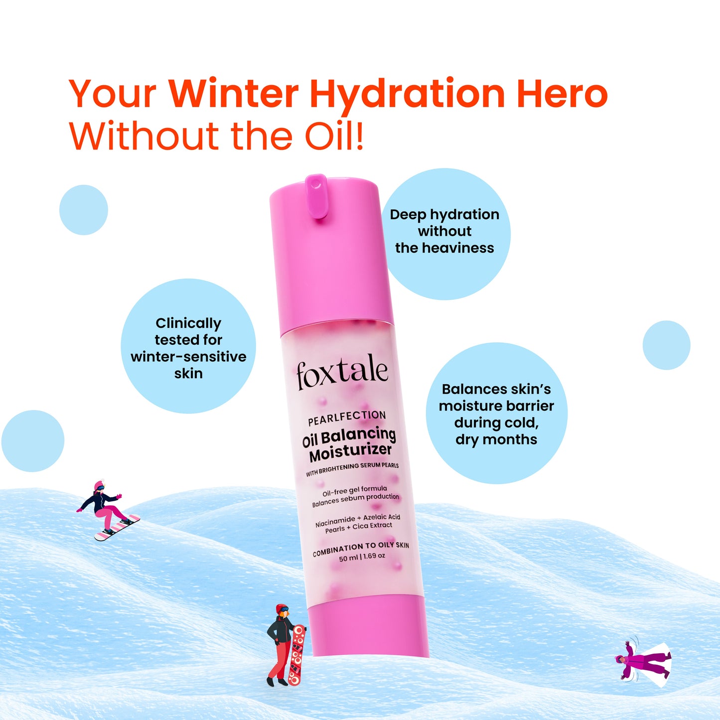 Oil Balancing Moisturizer with Niacinamide & Cica