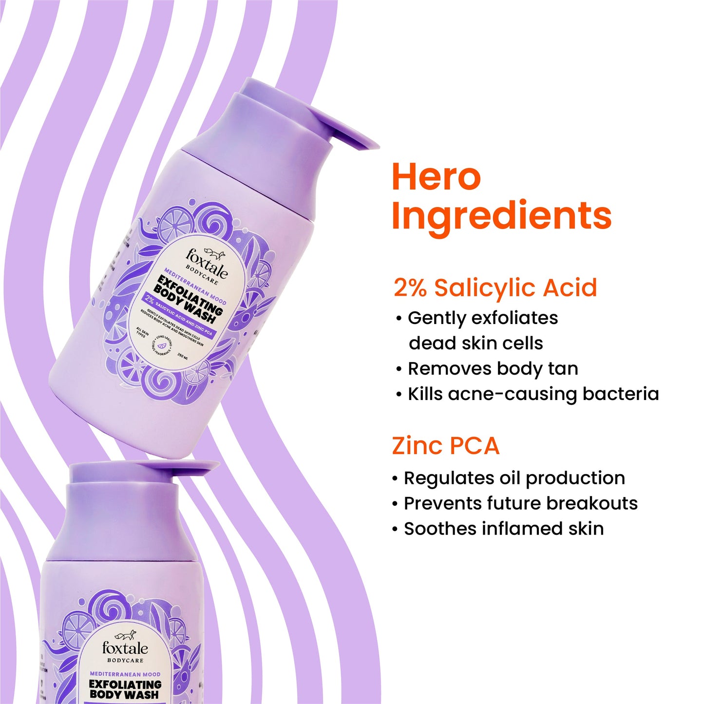 Exfoliating Body Wash with 2% Salicylic Acid
