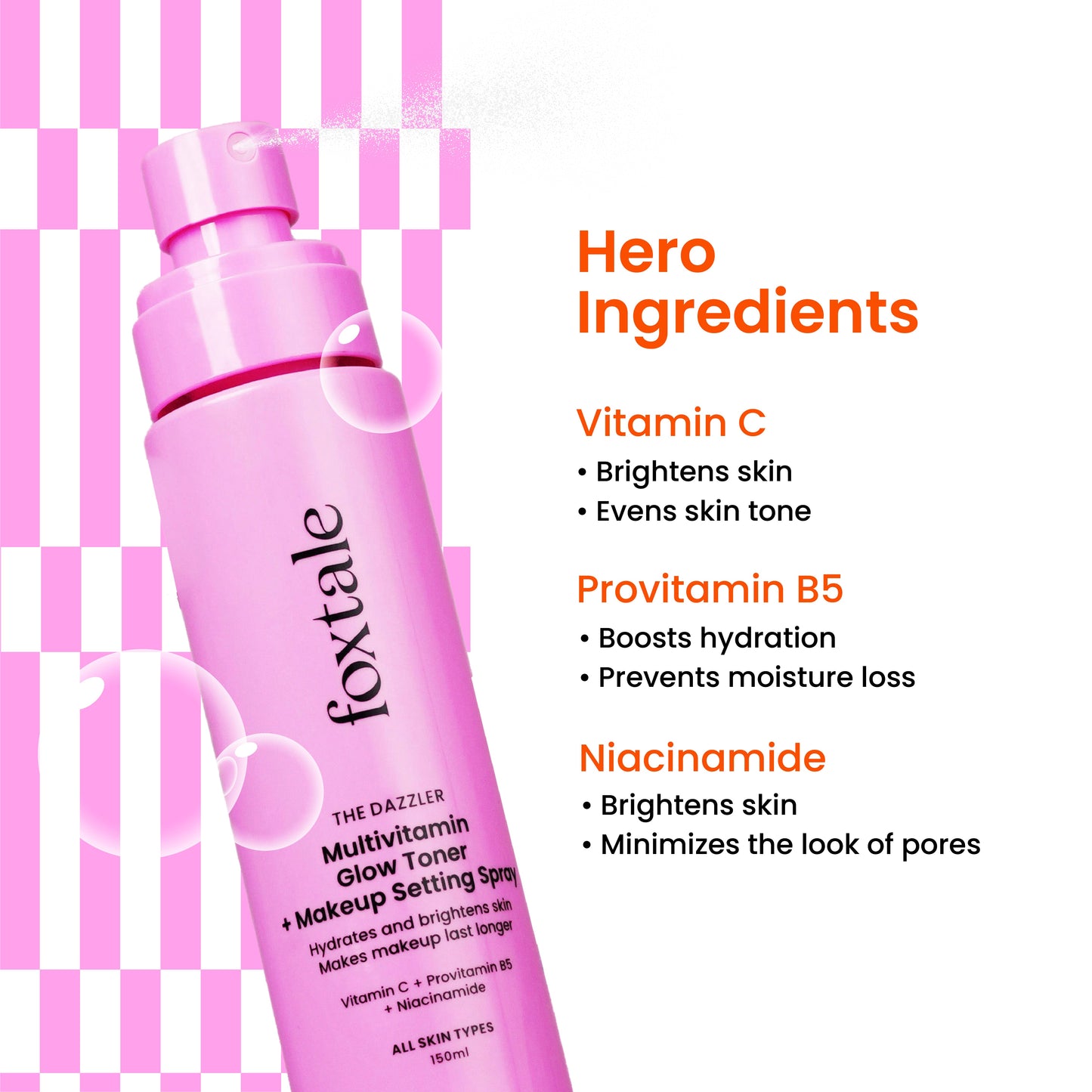 Ingredients of Multi Vitamin Refresh Toner