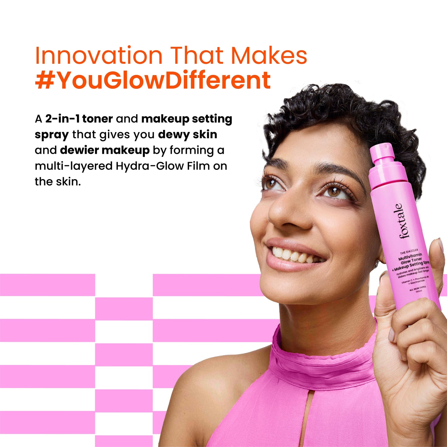 All-day dewy glow with multivitamin toner