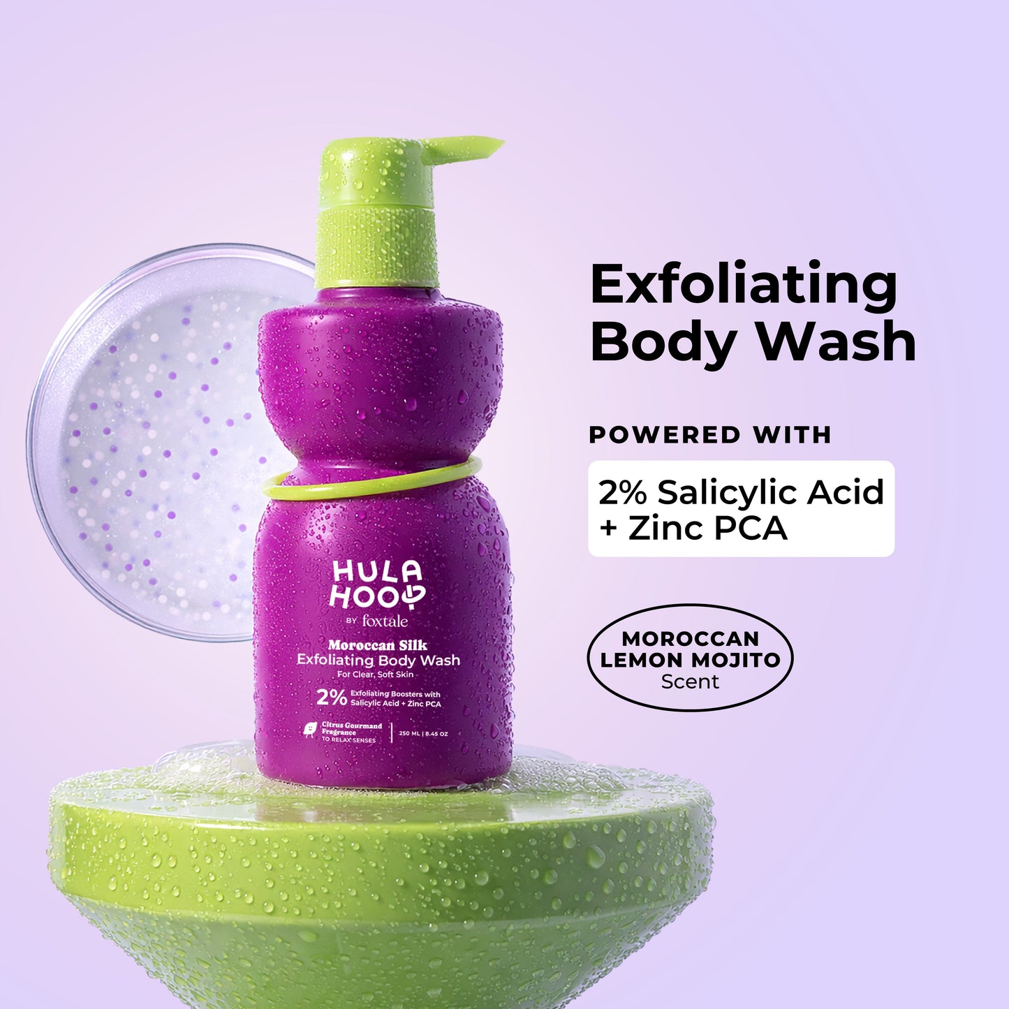 5% Exfoliating Body Acne Wash with Salicylic Acid & Zinc PCA