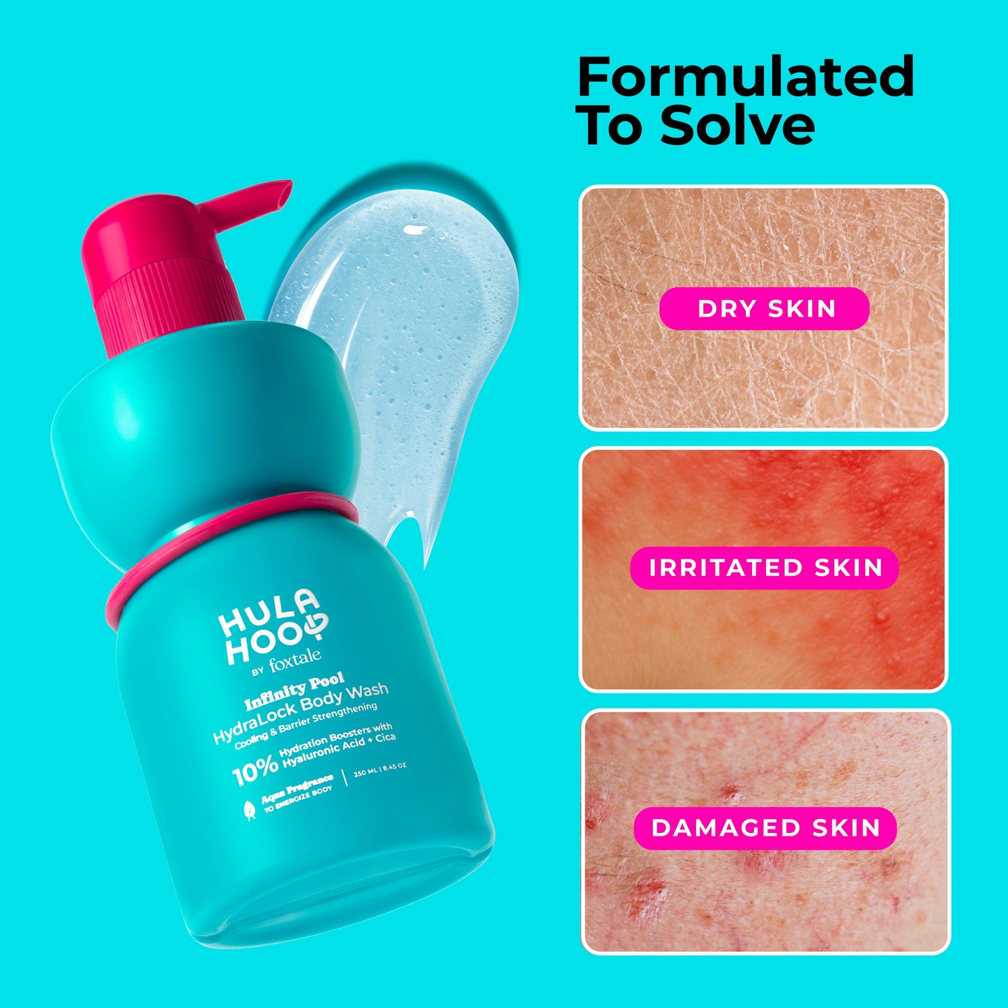 HydraLock Body Wash?with?Hyaluronic Acid &?Cica?Extract