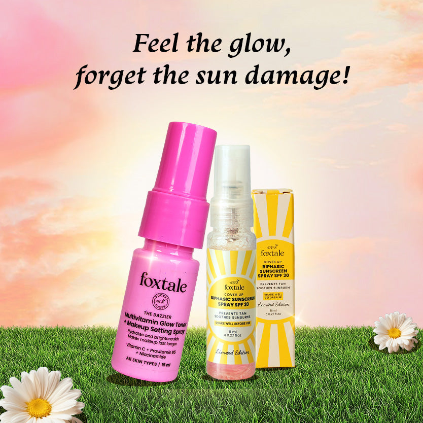 Mini Glow Toner + Sunscreen Spray