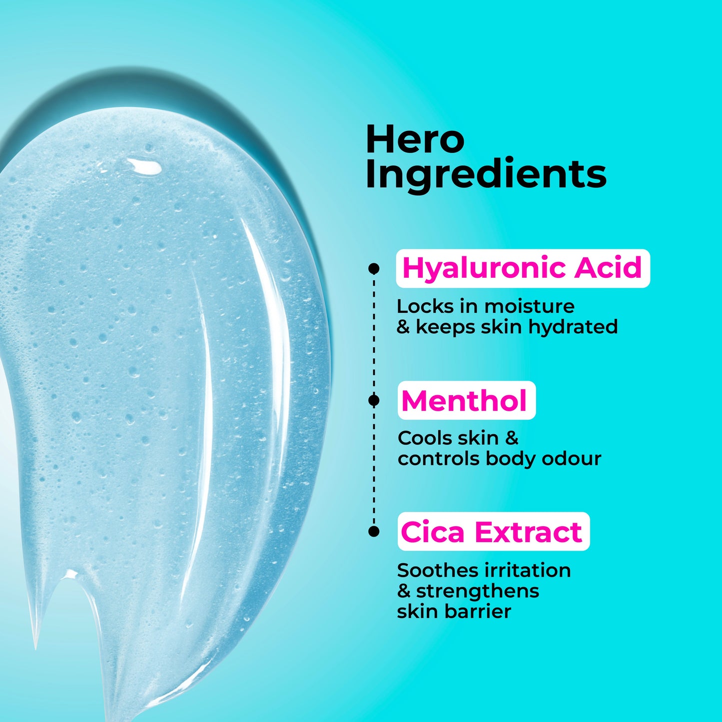 HydraLock Body Wash?with?Hyaluronic Acid &?Cica?Extract